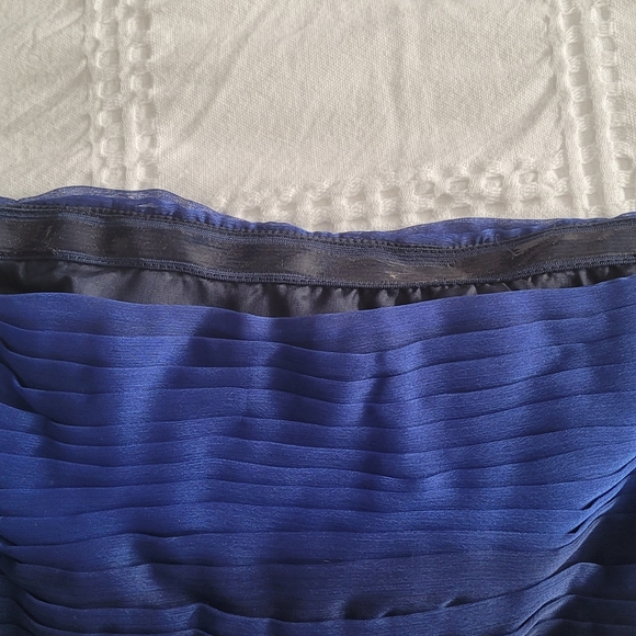 Blue Ombre Cocktail Dress - Picture 5 of 12